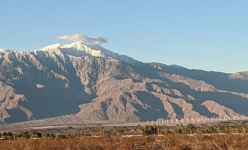 San Jacinto Mountains at Magic Rock Recovery